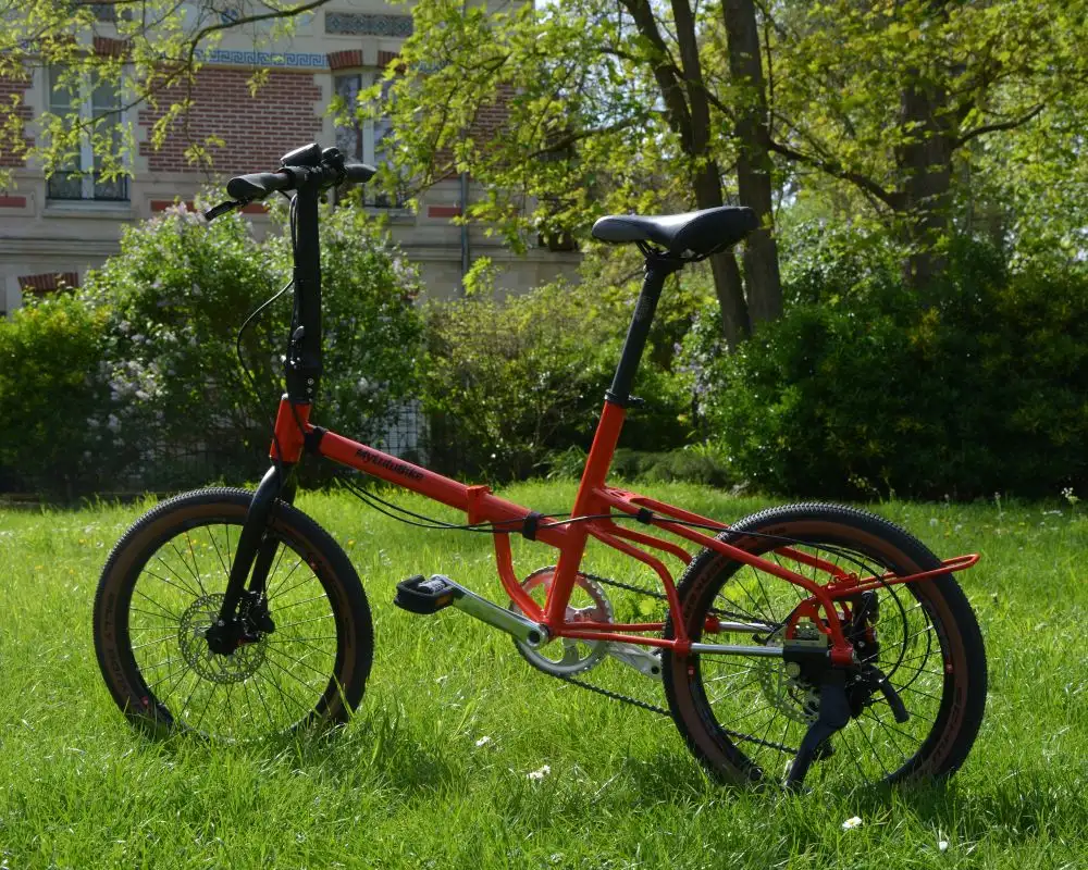 vélo pliable Lulu Bike City pour la ville et la campagne
