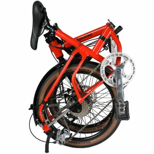 vélo pliant urbain entièrement plié pour homme et pour femme