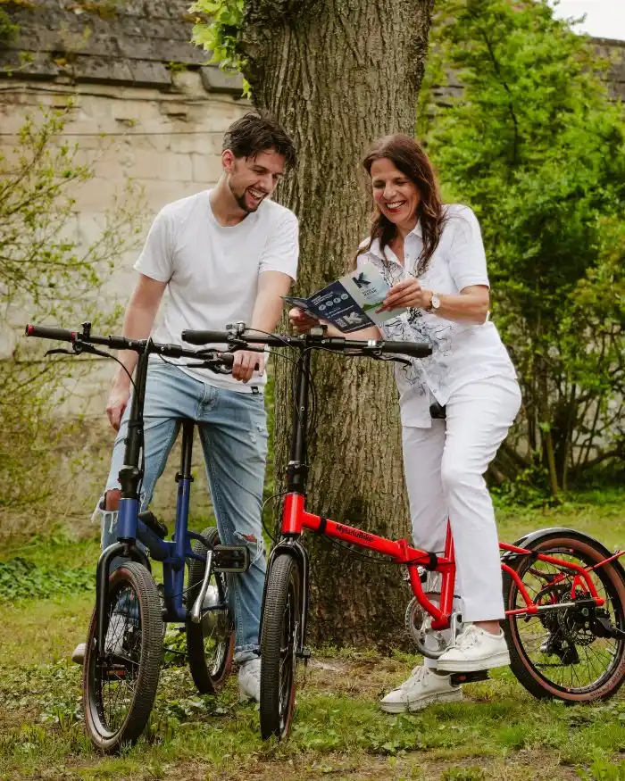 vélos pliables et promenade tranquille en Lulu Bike City