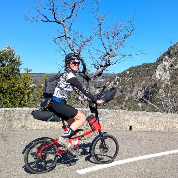 voyage à vélo de Beaunes au pied du Mont Ventoux en passant par Lyon
