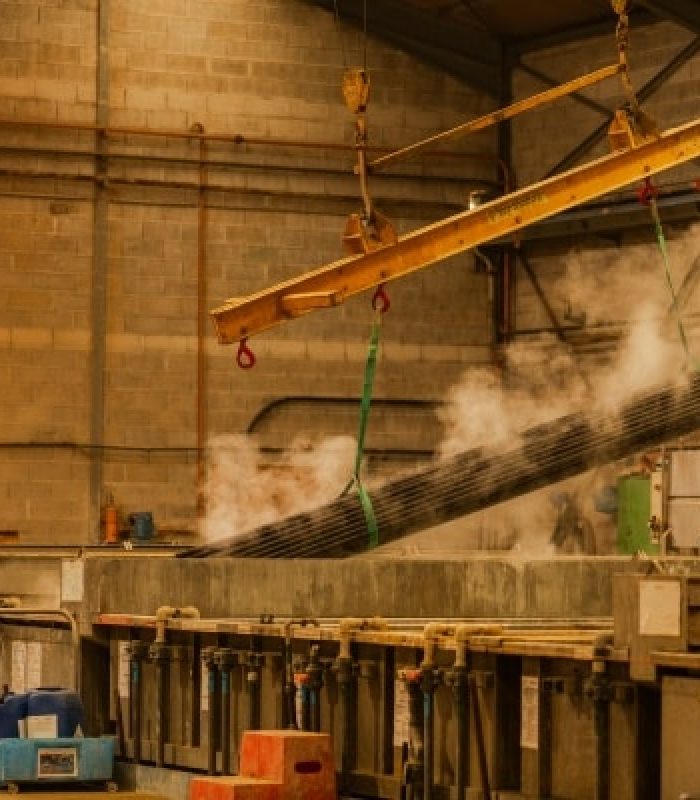 fabrication des tubes du cadre