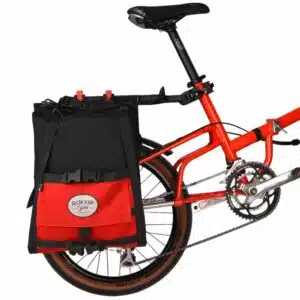 sacoche vélo Bakkie avec fixation rapide sur un Lulu Bike Sport